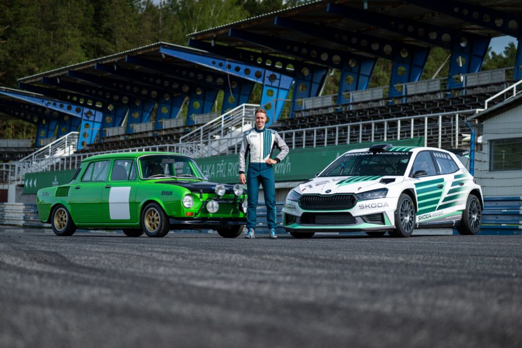 Эмиль Линдхольм сравнил Škoda 120 S Rallye с современной Fabia RS Rally2
